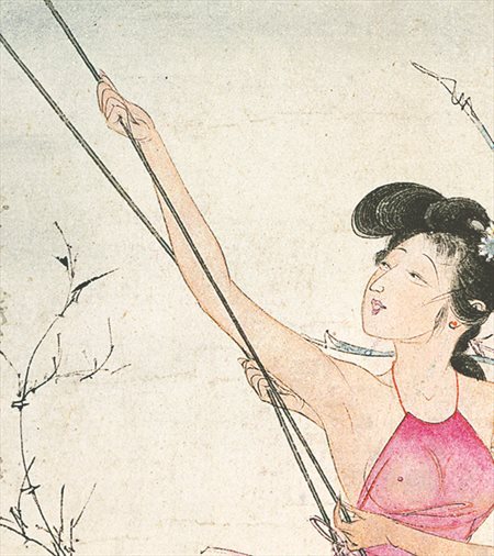 芜湖-胡也佛的仕女画和最知名的金瓶梅秘戏图
